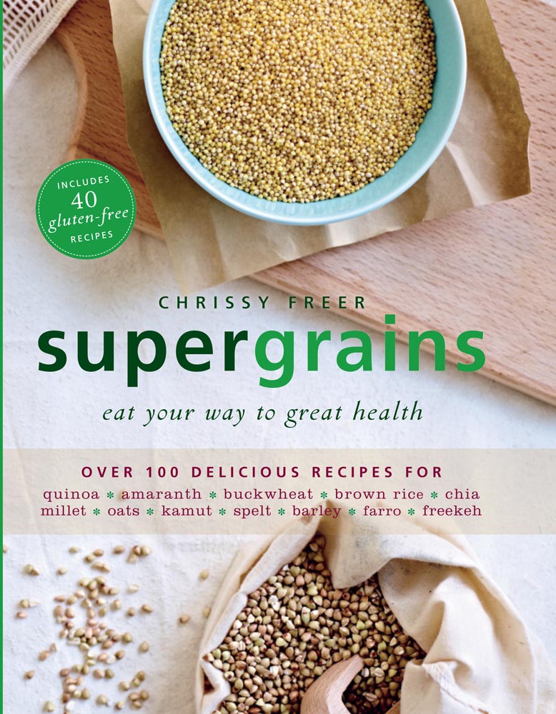 Chrissy Freer Byron Bay nutritionist Supergrains