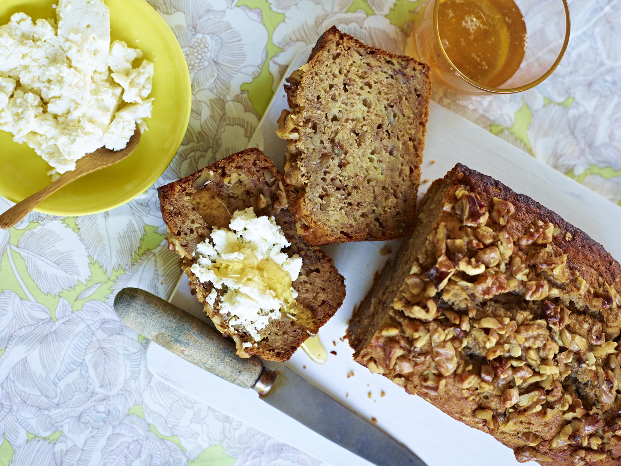 Cottage Cheese Banana Bread